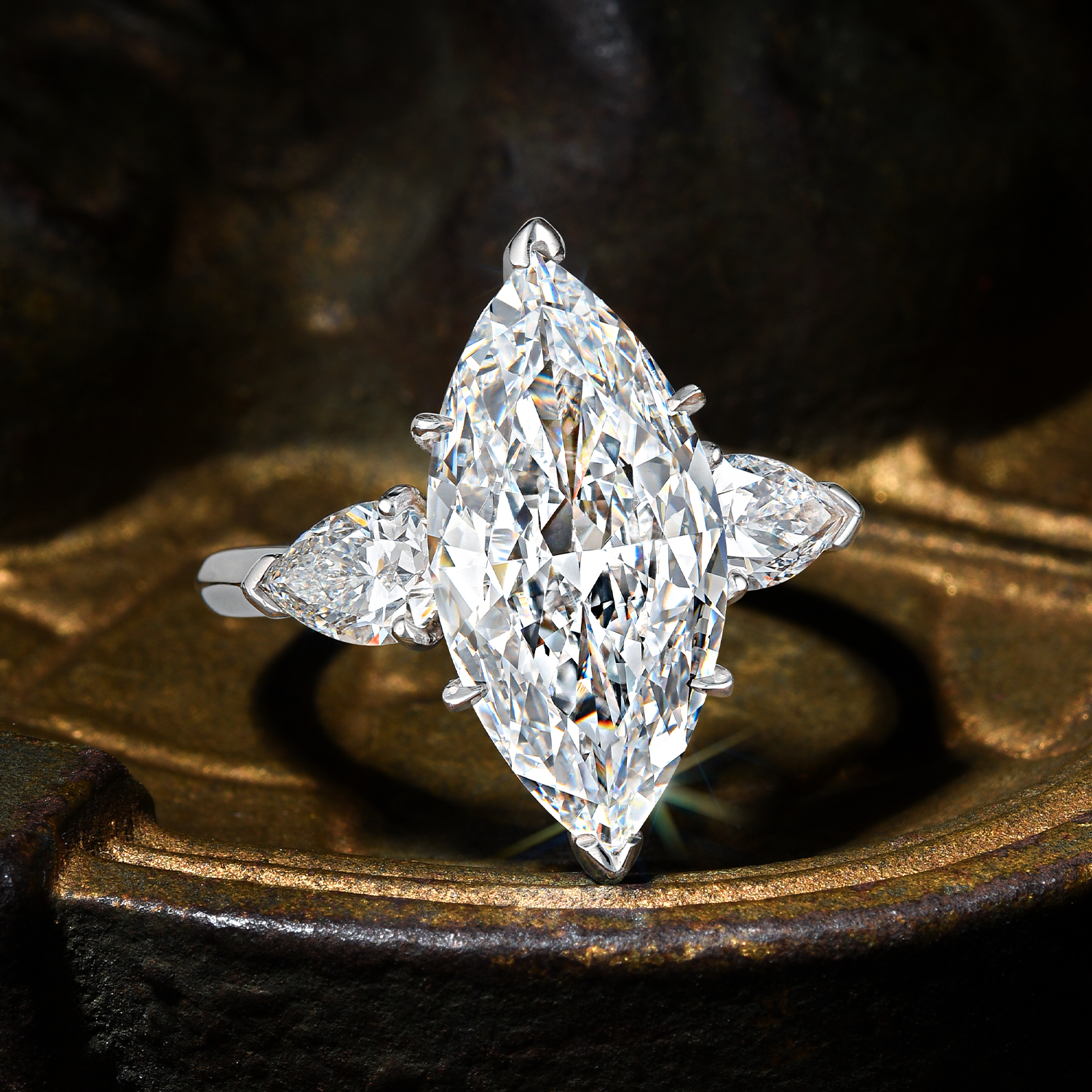 vintage cartier engagement rings london